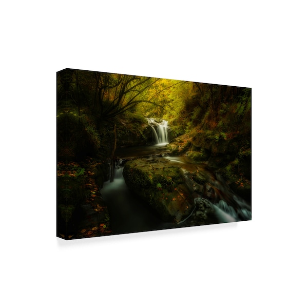 Glendor Diaz Suarez 'Hell River' Canvas Art,22x32